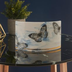 Birds and The Bees White Marble & Gold